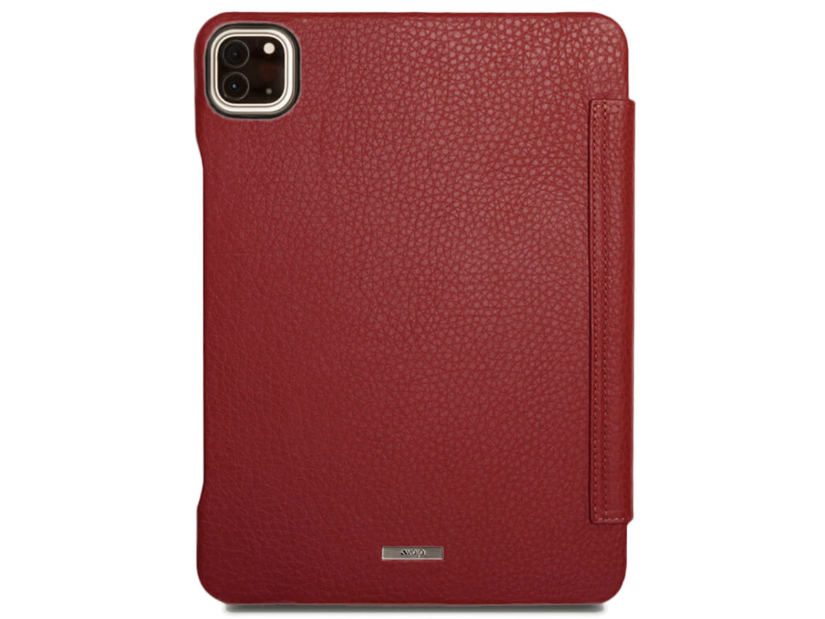 Vaja Libretto Leather Case Rood - iPad Pro 11 Hoesje Leer