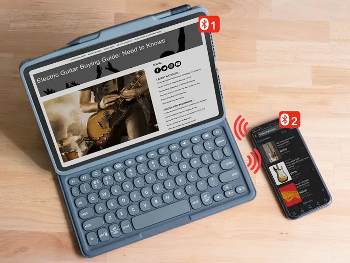 ZAGG Pro Keys Toetsenbord Case AZERTY - iPad Pro 11 hoesje