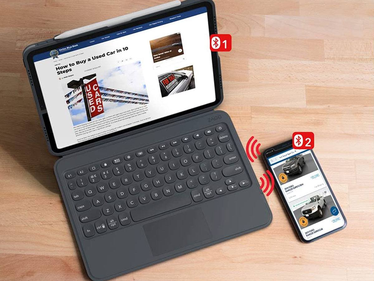 ZAGG Pro Keys Toetsenbord Hoes Trackpad iPad Pro 11