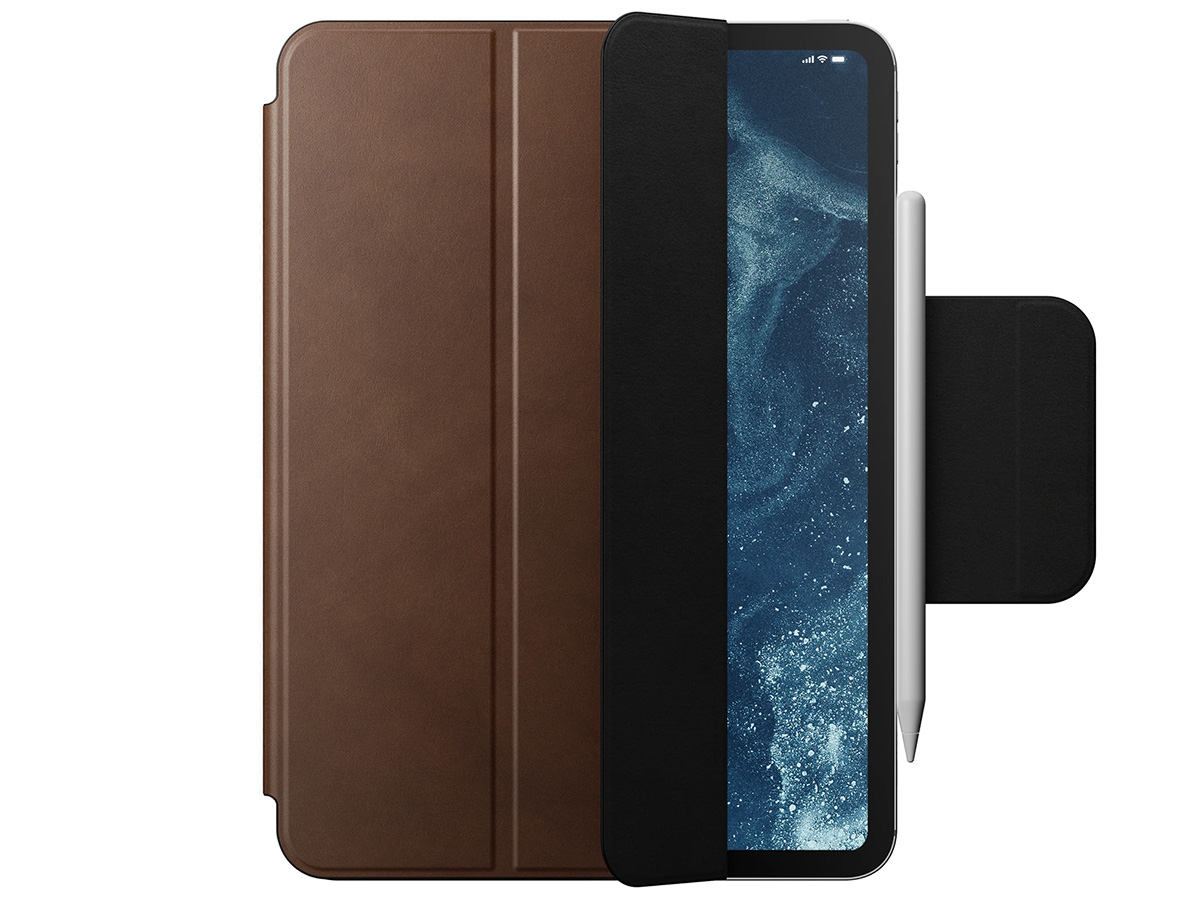 Nomad Leather Folio Bruin - Leren iPad Pro 11