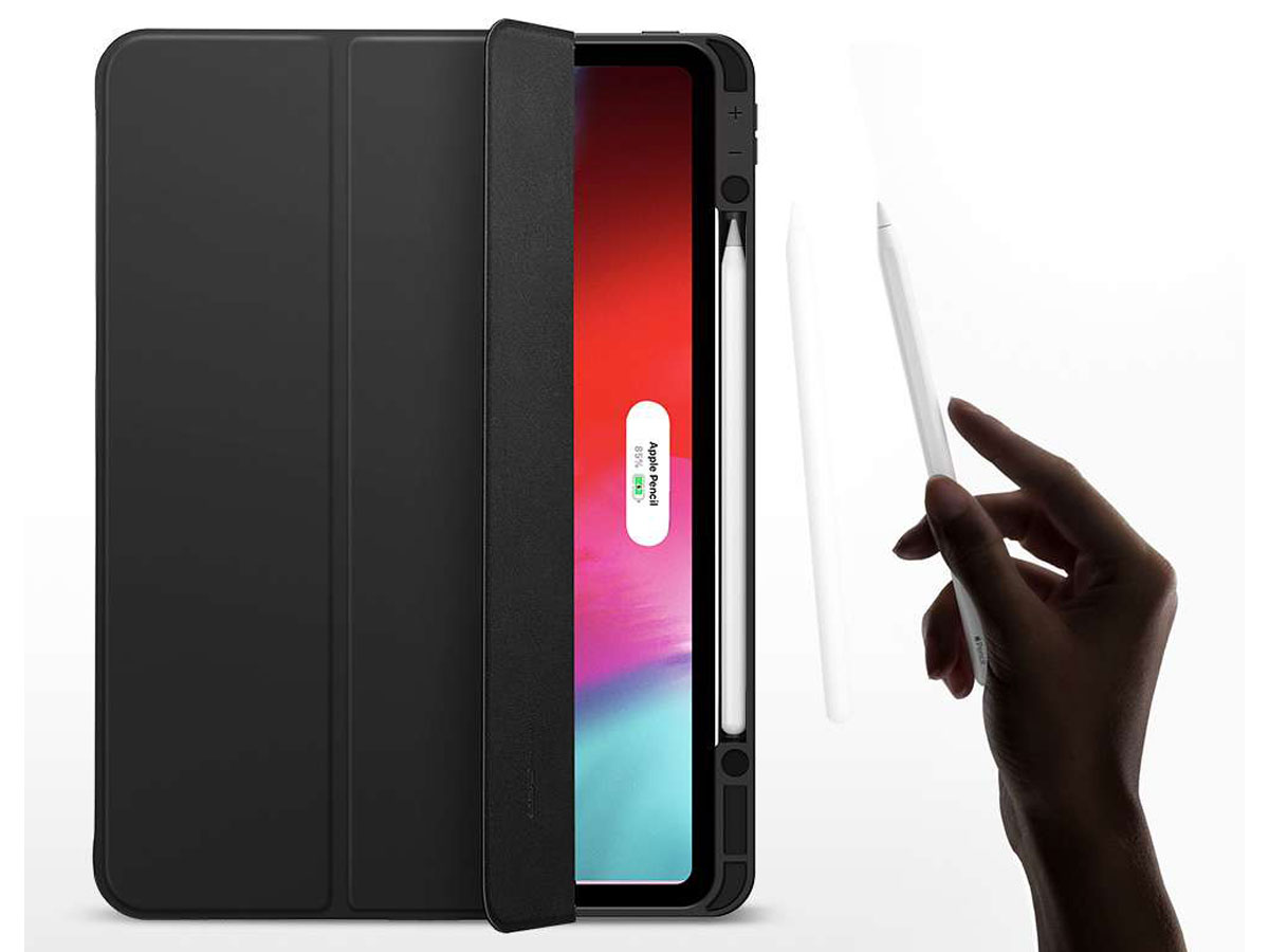 ESR Rebound Pencil Case Zwart - iPad Pro 12.9 2018/2020 hoesje
