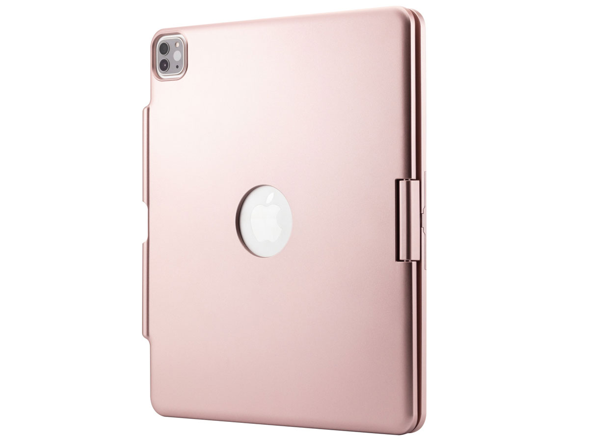 Toetsenbord Case 360 met Muis Trackpad Rosé - iPad Pro 12.9 (2018/2020) Hoesje