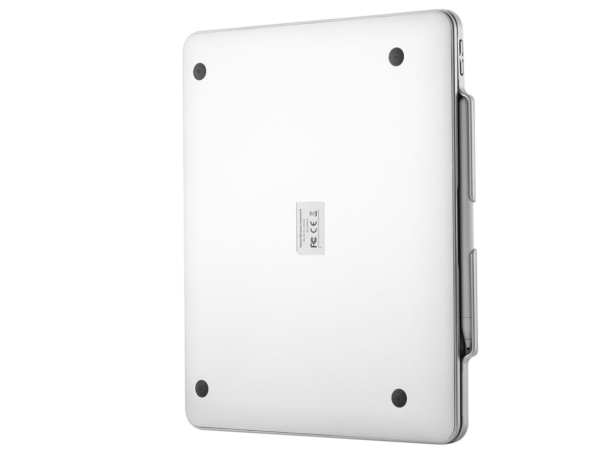 Toetsenbord Case 360 met Muis Trackpad Zilver - iPad Pro 12.9 (2018/2020) Hoesje