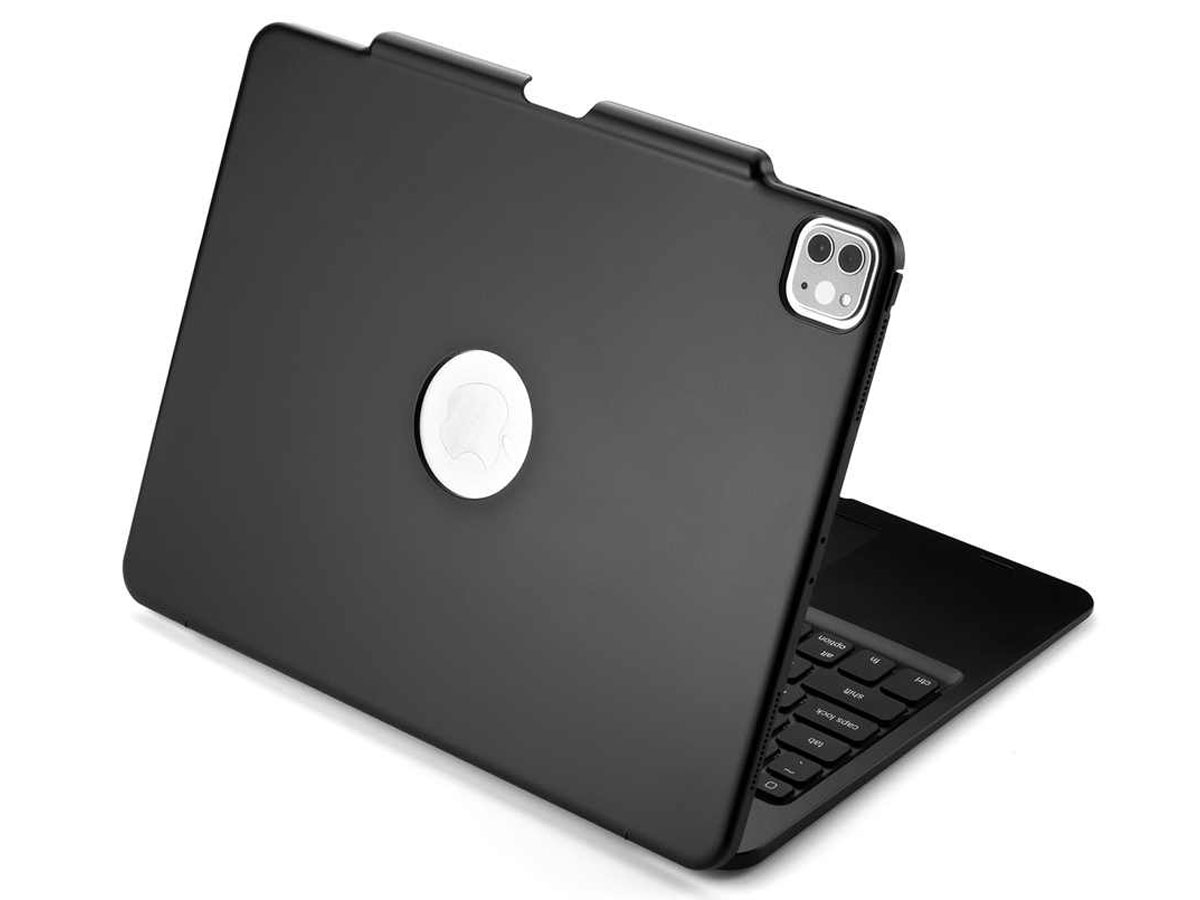 Toetsenbord Case met Muis Trackpad Zilver - iPad Pro 12.9 Hoesje