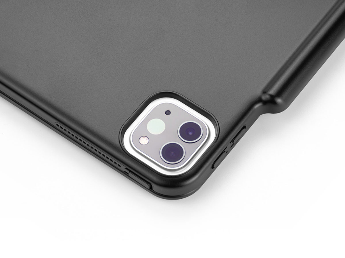 Toetsenbord Case met Muis Trackpad Zilver - iPad Pro 12.9 (2018/2020) Hoesje