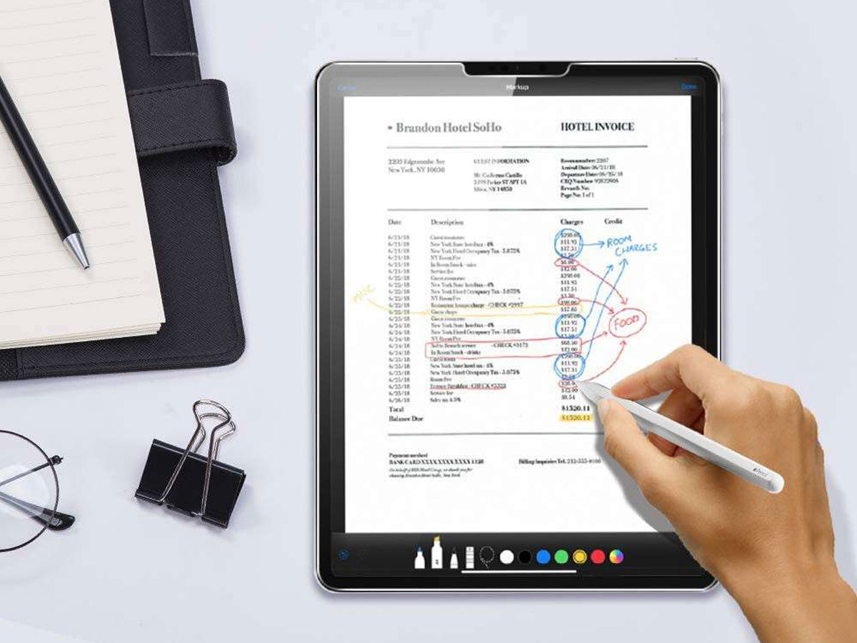 Just in Case iPad Pro 12.9 Screen Protector Tempered Glass 9H