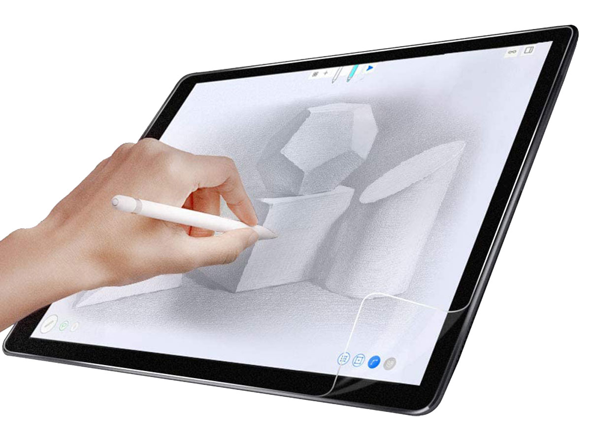 Paper Like Feel Screen Protector voor iPad Pro 12.9/Air 13 - Teken als op papier!