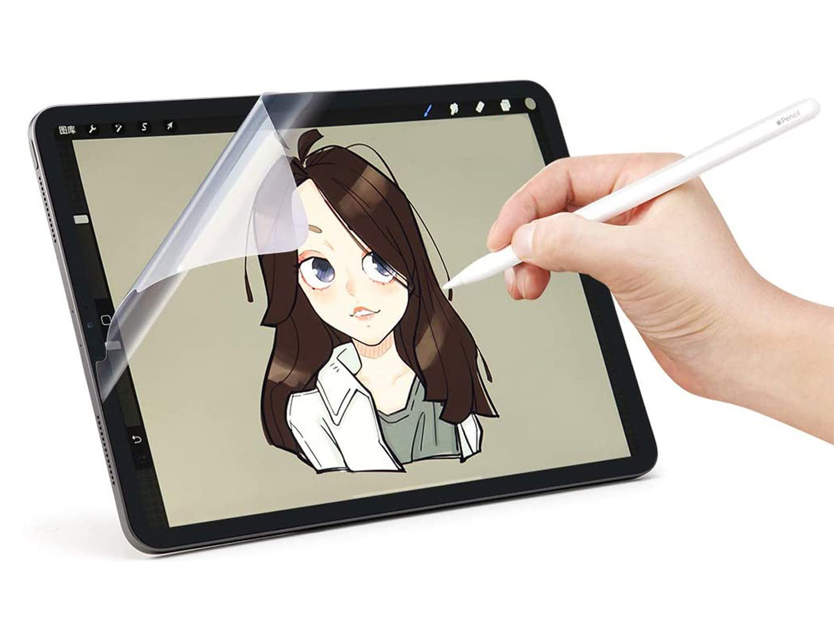 Paper Like Feel Screen Protector voor iPad Pro 12.9/Air 13 - Teken als op papier!