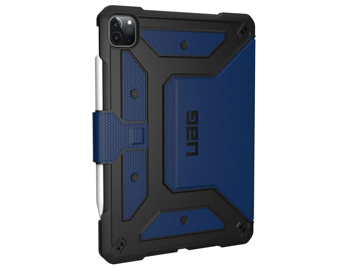 Urban Armor Gear Metropolis Blauw - iPad Pro 12.9 2020 Hoesje