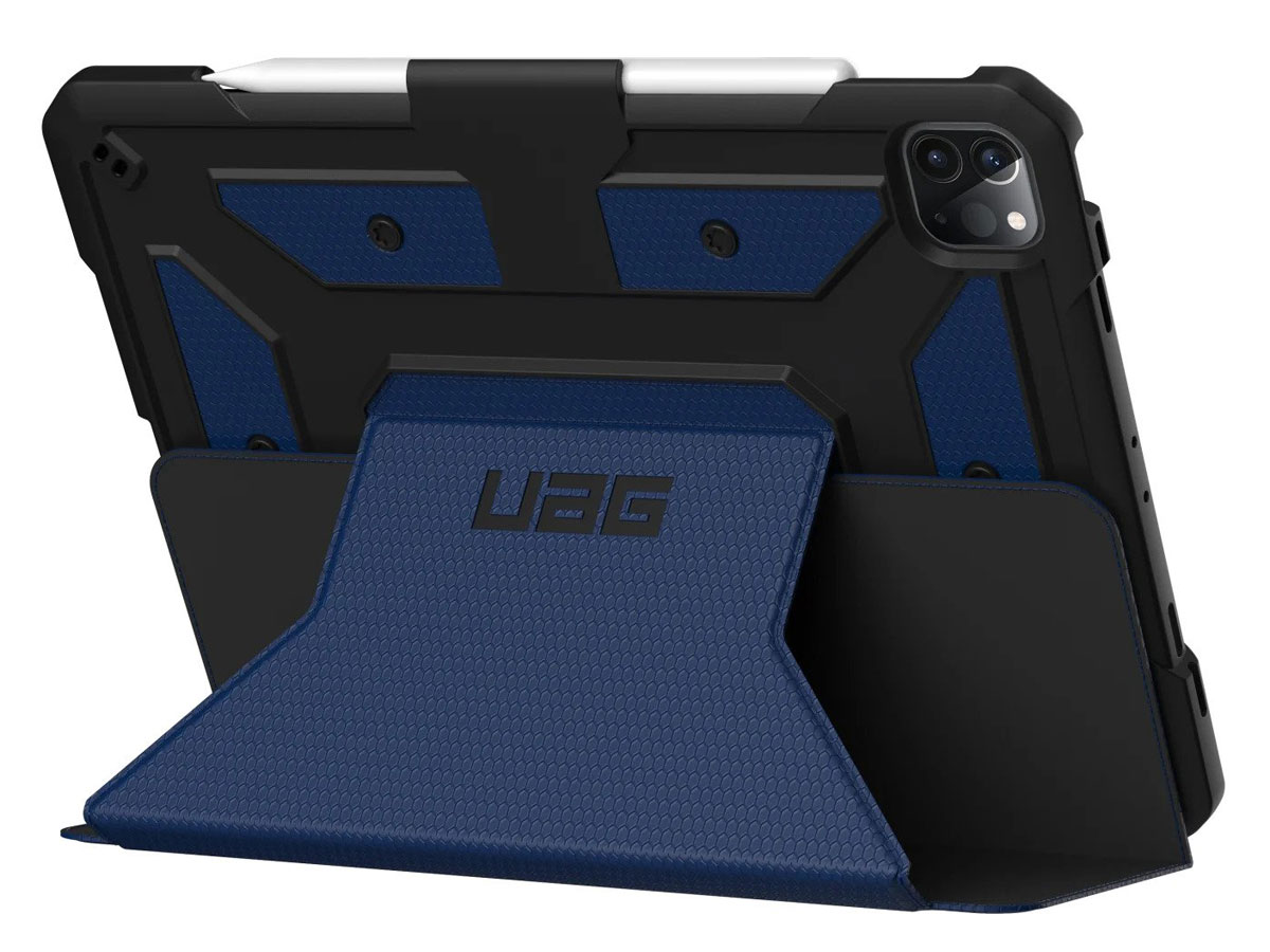 Urban Armor Gear Metropolis Blauw - iPad Pro 12.9 2020 Hoesje