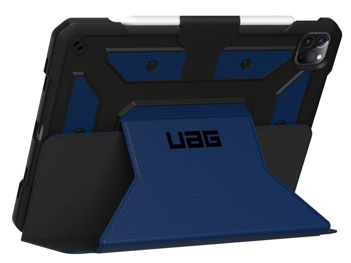 Urban Armor Gear Metropolis Blauw - iPad Pro 12.9 2020 Hoesje