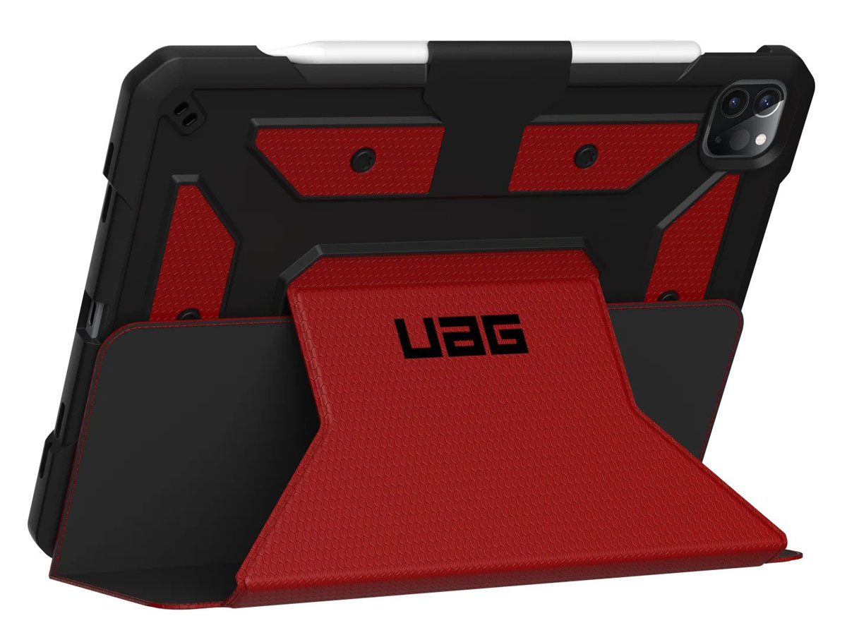 Urban Armor Gear Metropolis Rood - iPad Pro 12.9 2020 Hoesje