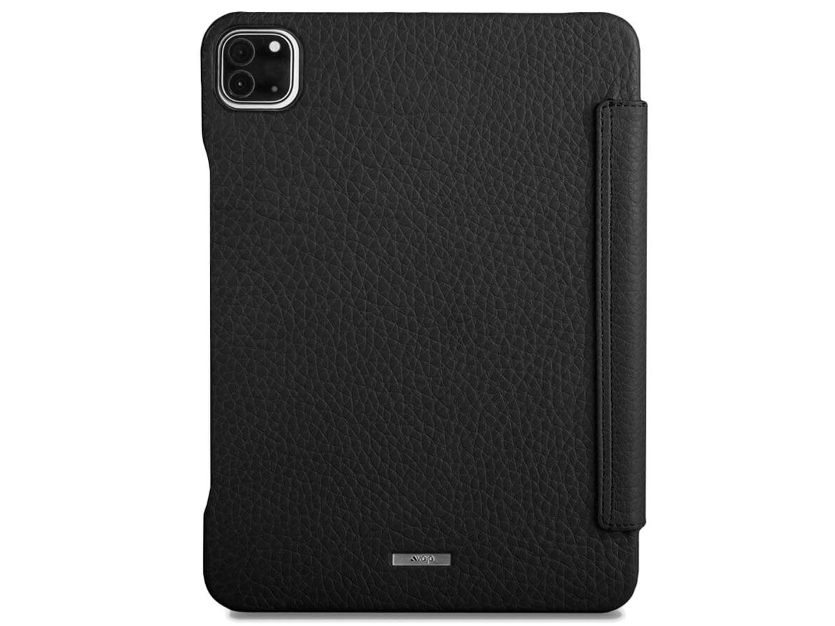 Vaja Libretto Leather Case Zwart - iPad Pro 12.9 Hoesje Leer