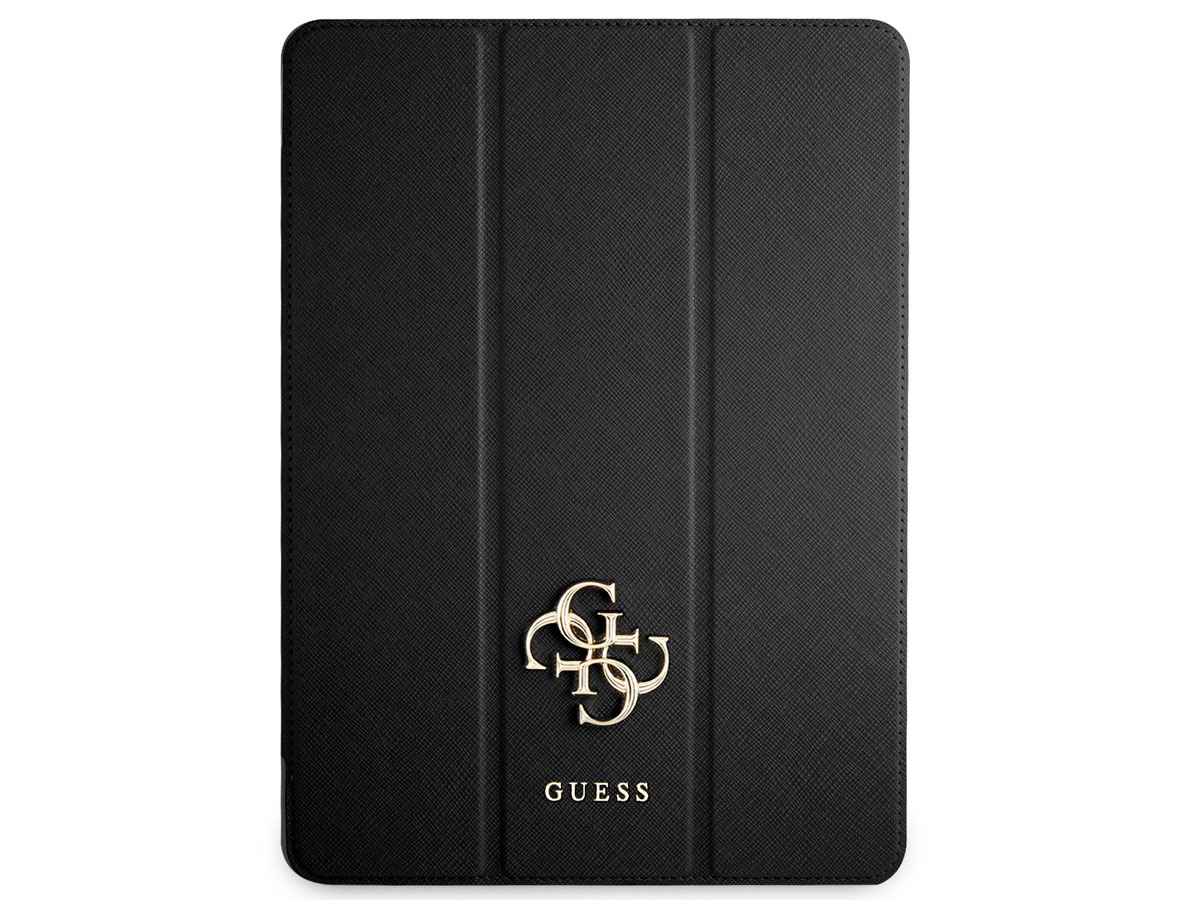 Guess Saffiano Folio Case Zwart - iPad Pro 12.9 hoesje