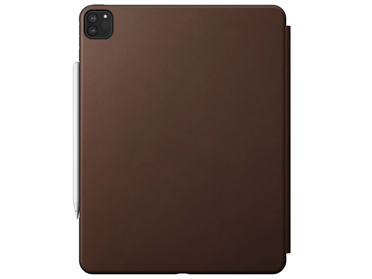 Nomad Modern Leather Folio Bruin - Leren iPad Pro 12.9 hoesje