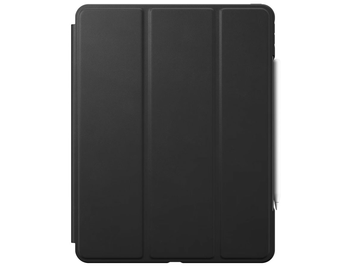 Nomad Modern Leather Folio Zwart - Leren iPad Pro 12.9 hoesje