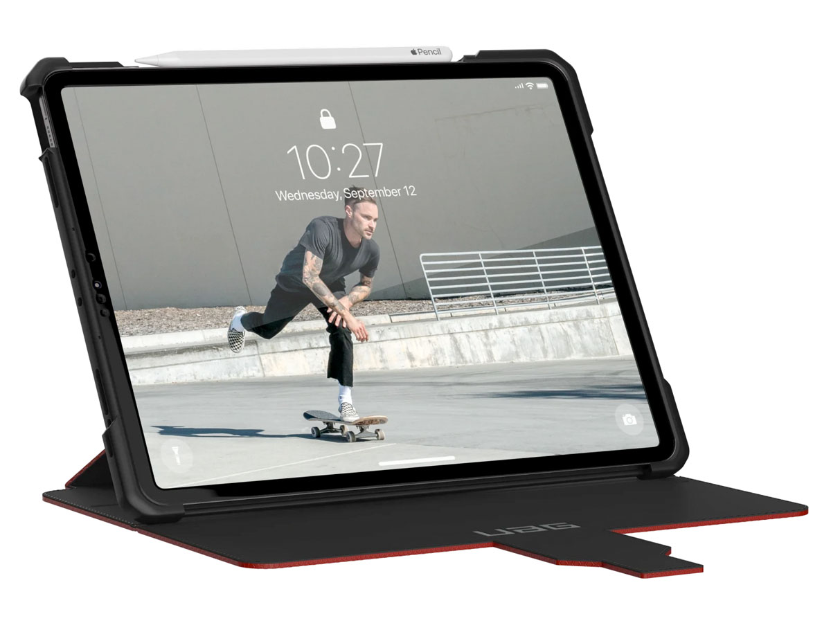 Urban Armor Gear Metropolis Rood - iPad Pro 12.9 Hoesje