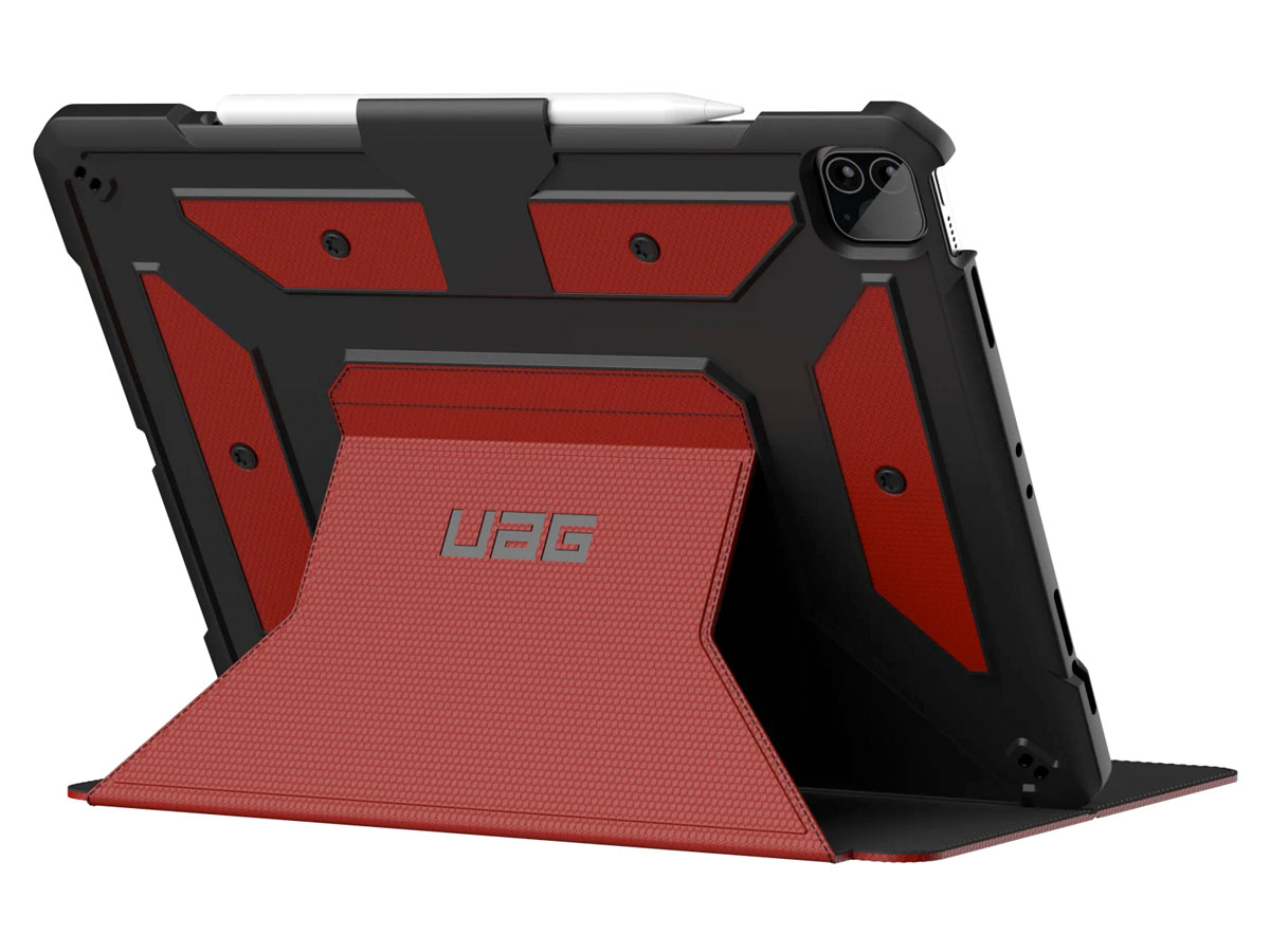 Urban Armor Gear Metropolis Rood - iPad Pro 12.9 Hoesje