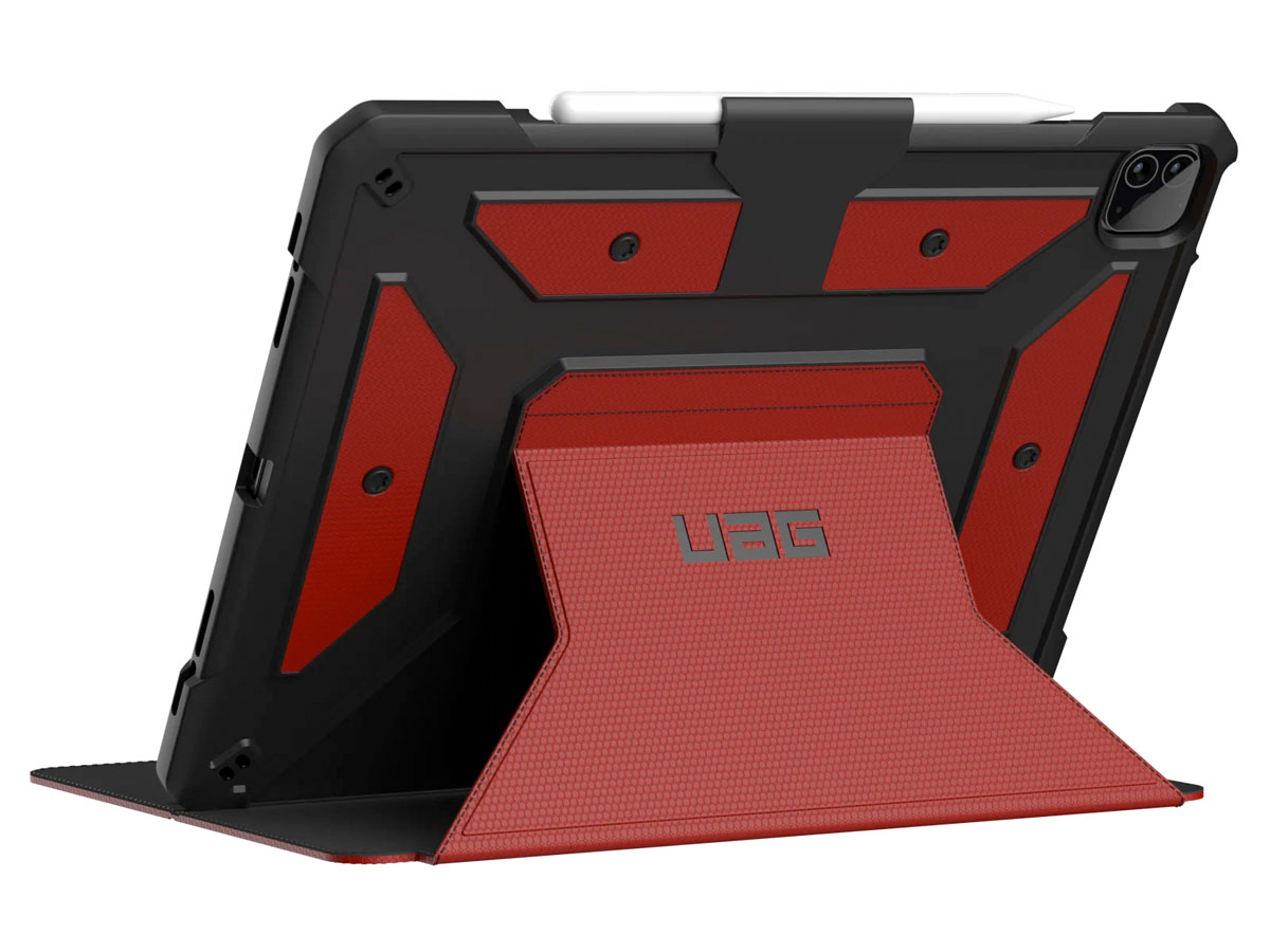 Urban Armor Gear Metropolis Rood - iPad Pro 12.9 Hoesje