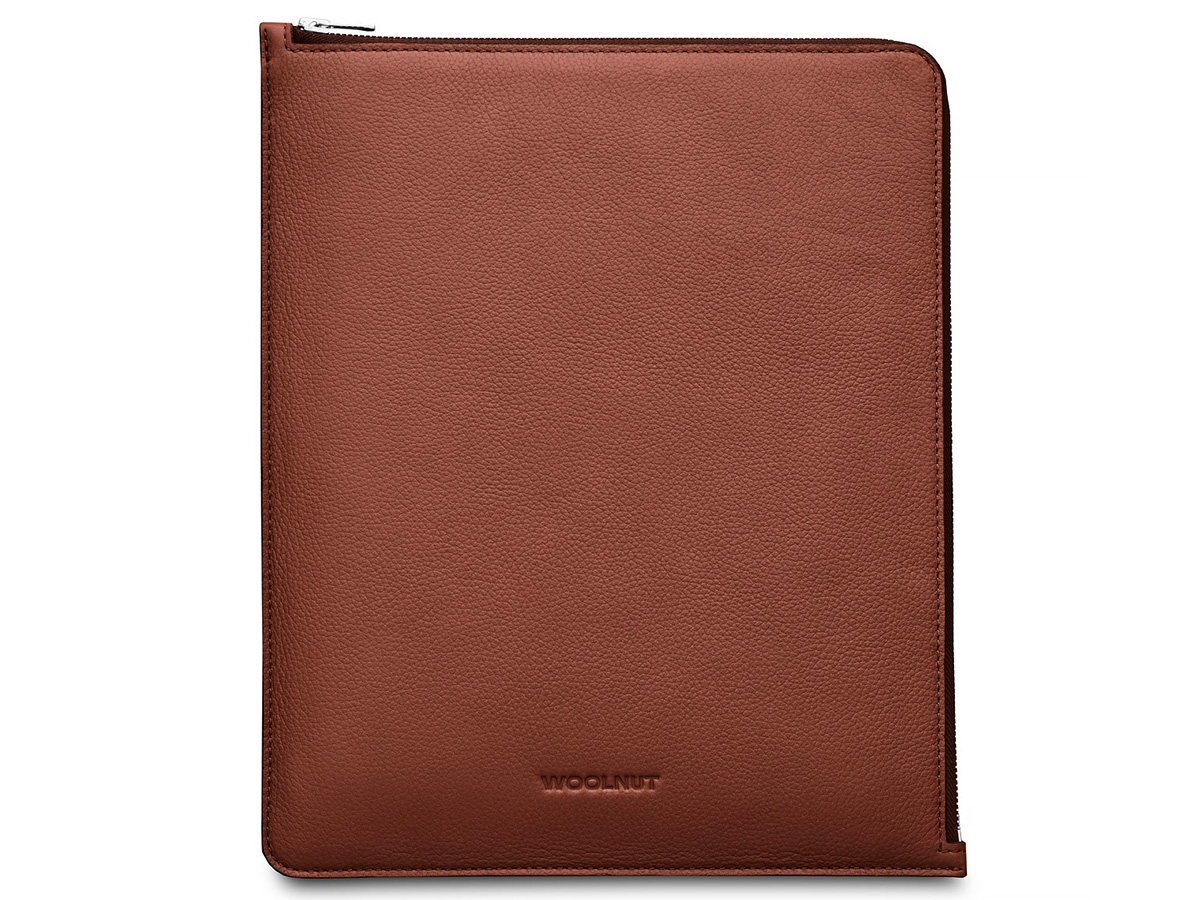 Woolnut Leather Folio Cognac - iPad Pro 12.9 Sleeve