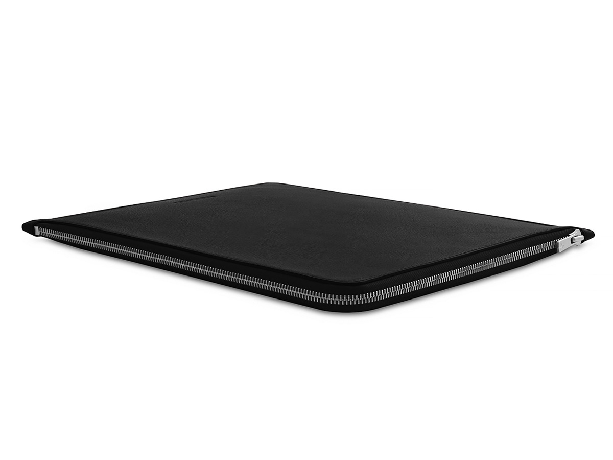 Woolnut Leather Folio Zwart - iPad Pro 12.9 Sleeve