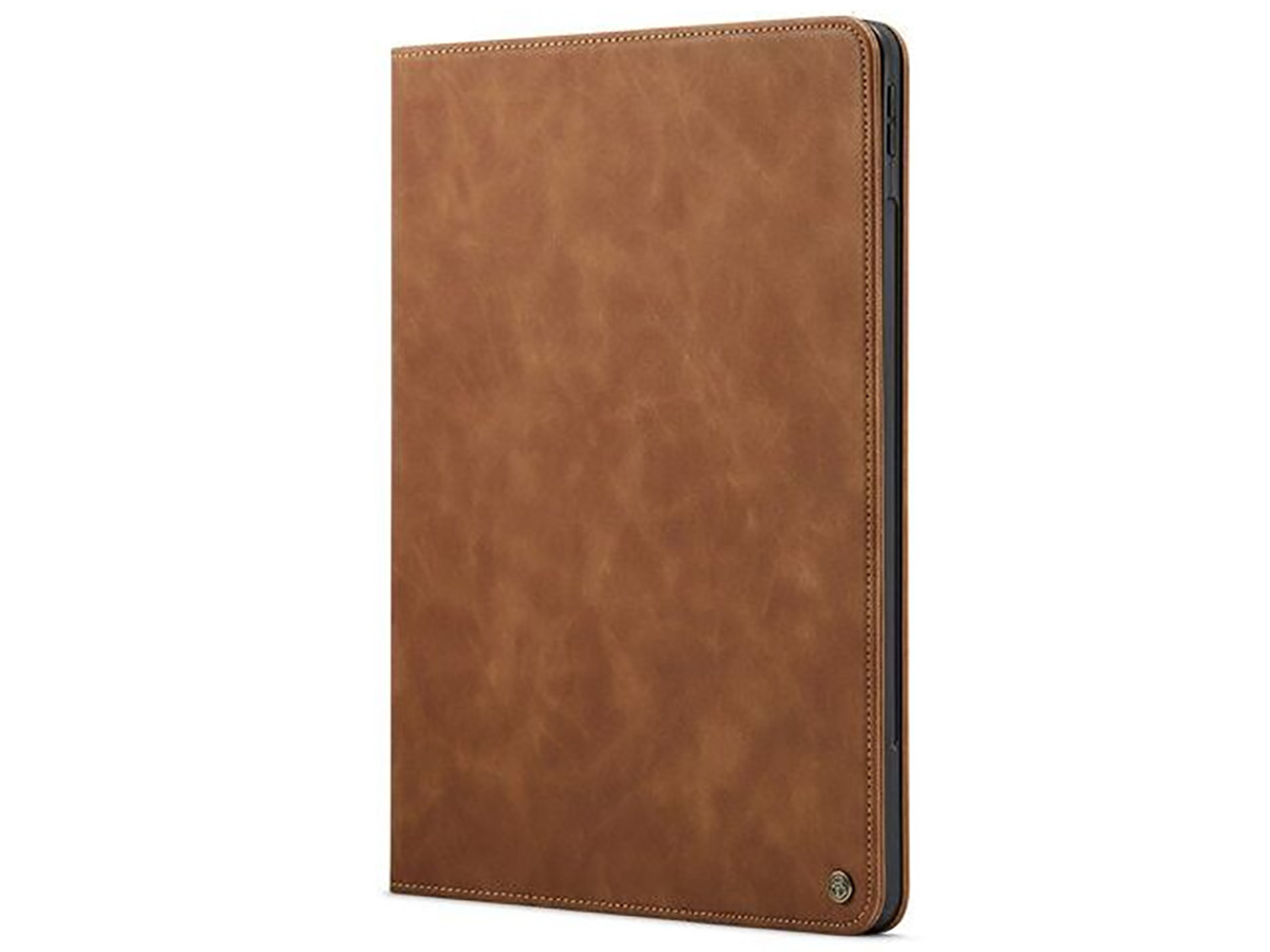 CaseMe Slim Stand Folio Case Cognac - iPad Pro 12.9 hoesje