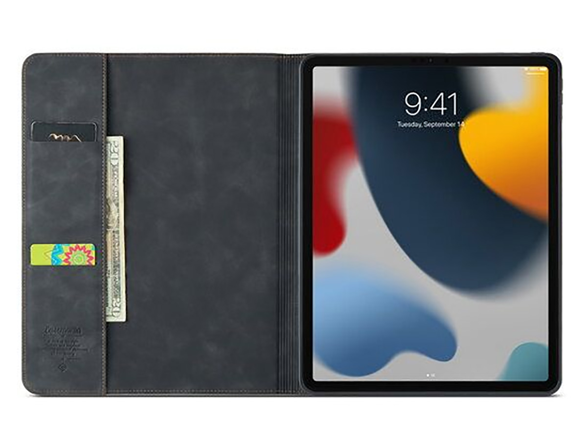 CaseMe Slim Stand Folio Case Zwart - iPad Pro 12.9 hoesje