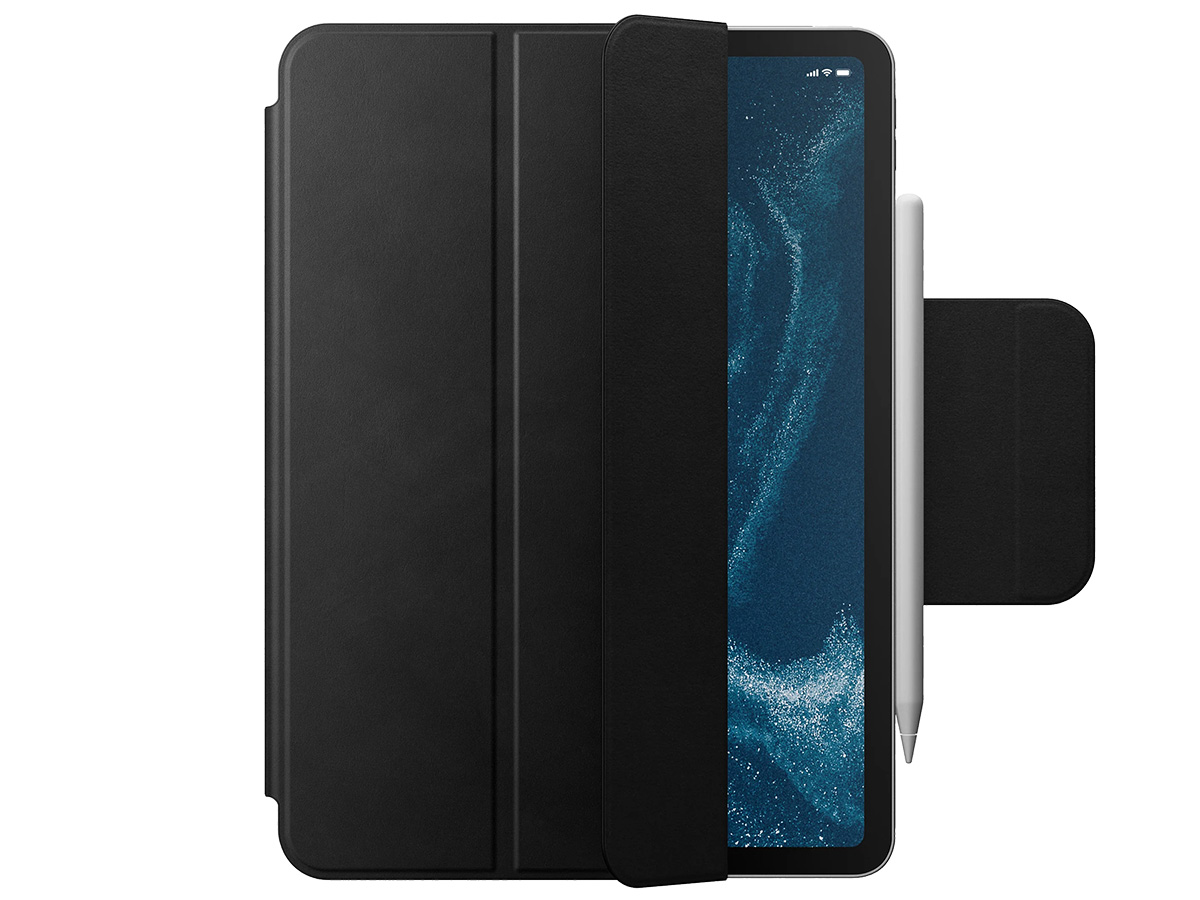 Nomad Leather Folio Plus Zwart - Leren iPad Pro 11 hoesje