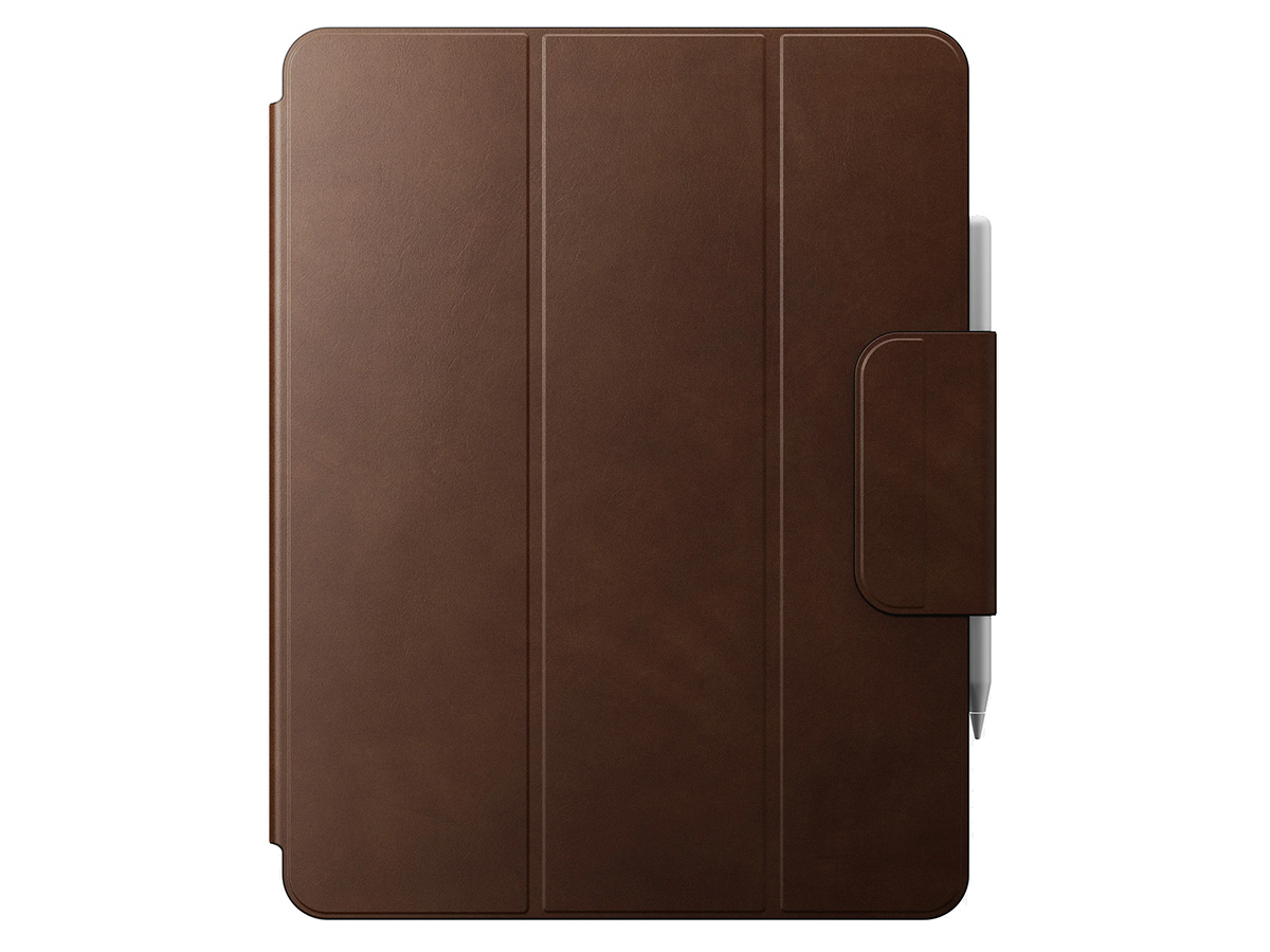 Nomad Leather Folio Plus Bruin - Leren iPad Pro 12.9/Air 13 hoesje