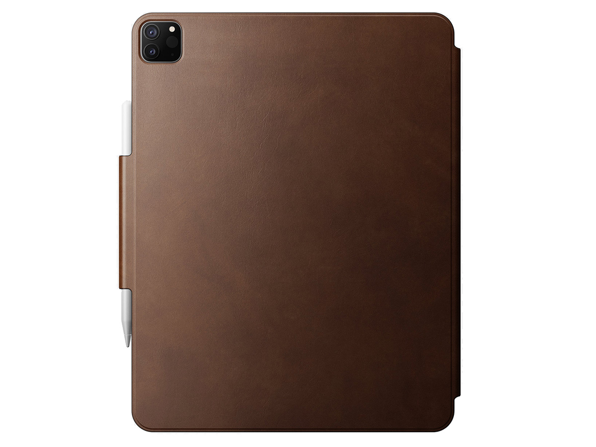 Nomad Leather Folio Plus Bruin - Leren iPad Pro 12.9/Air 13 hoesje