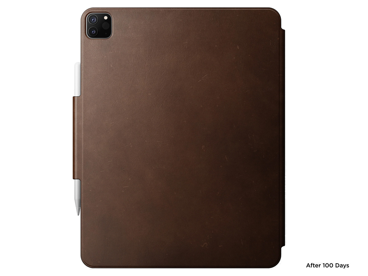 Nomad Leather Folio Plus Bruin - Leren iPad Pro 12.9 hoesje