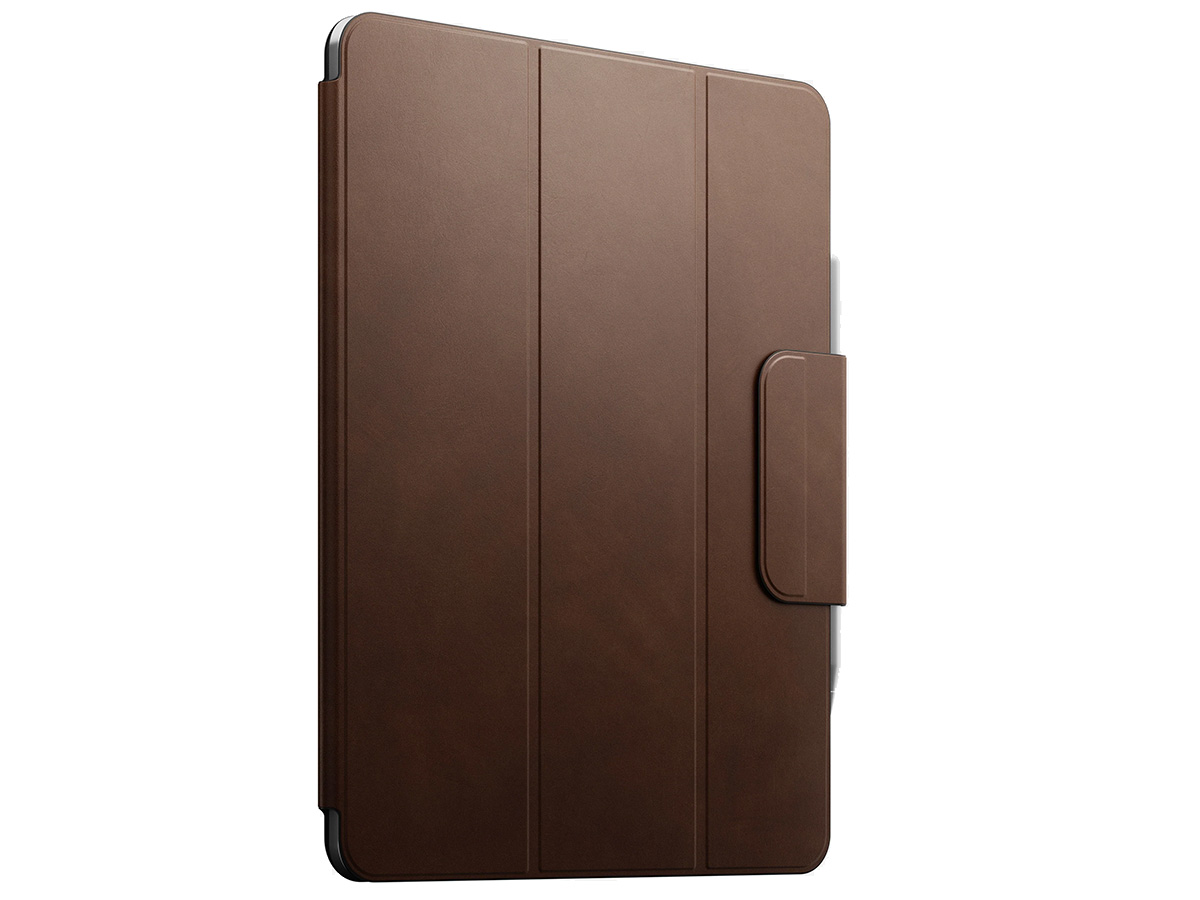 Nomad Leather Folio Plus Bruin - Leren iPad Pro 12.9/Air 13 hoesje