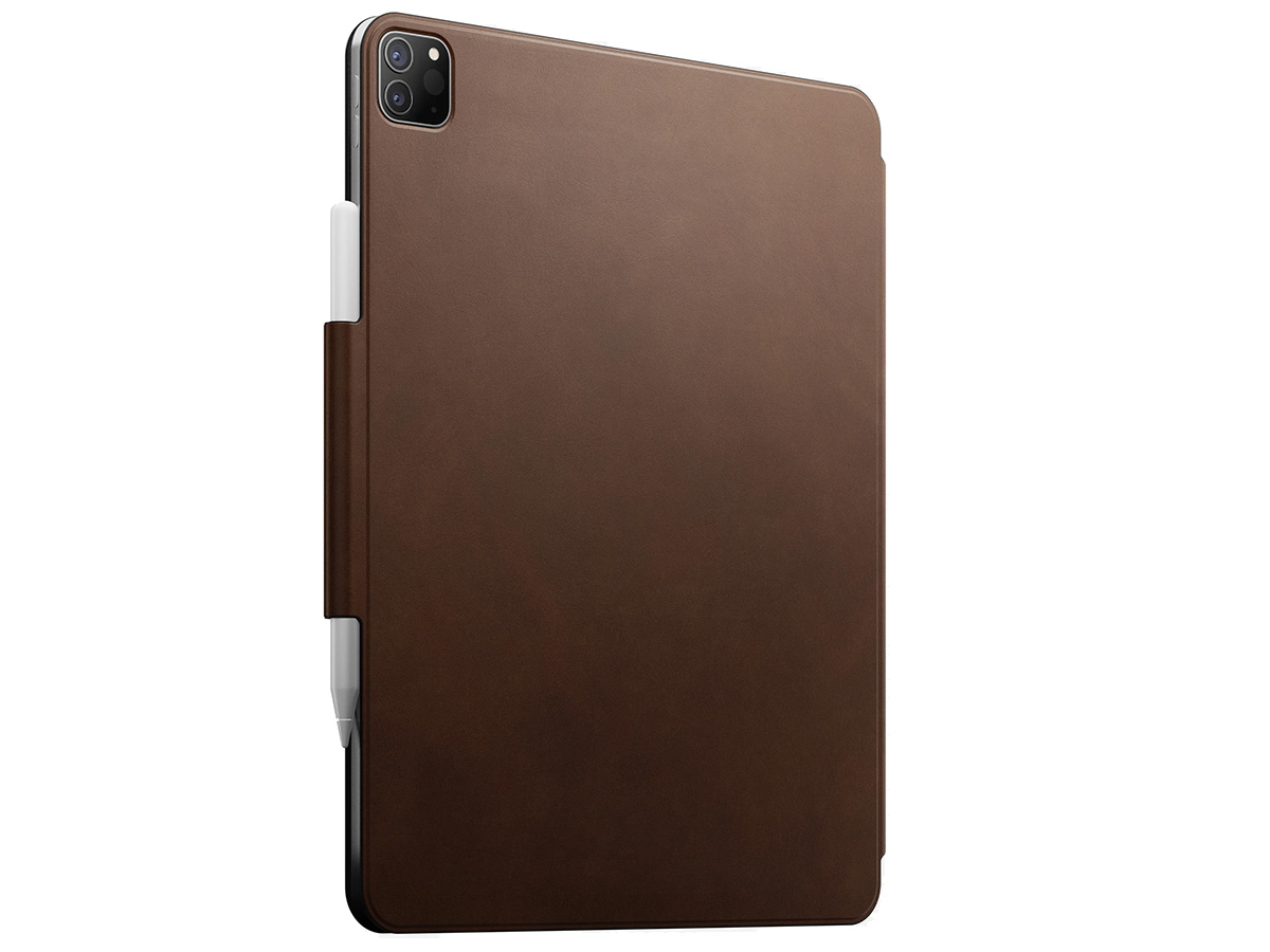 Nomad Leather Folio Plus Bruin - Leren iPad Pro 12.9 hoesje