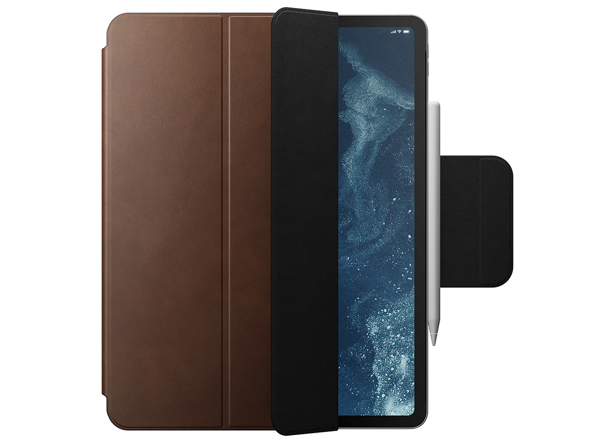 Nomad Leather Folio Plus Bruin - Leren iPad Pro 12.9 hoesje