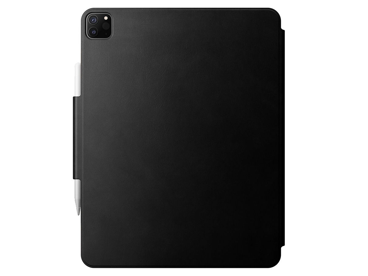 Nomad Leather Folio Plus Zwart - Leren iPad Pro 12.9 hoesje