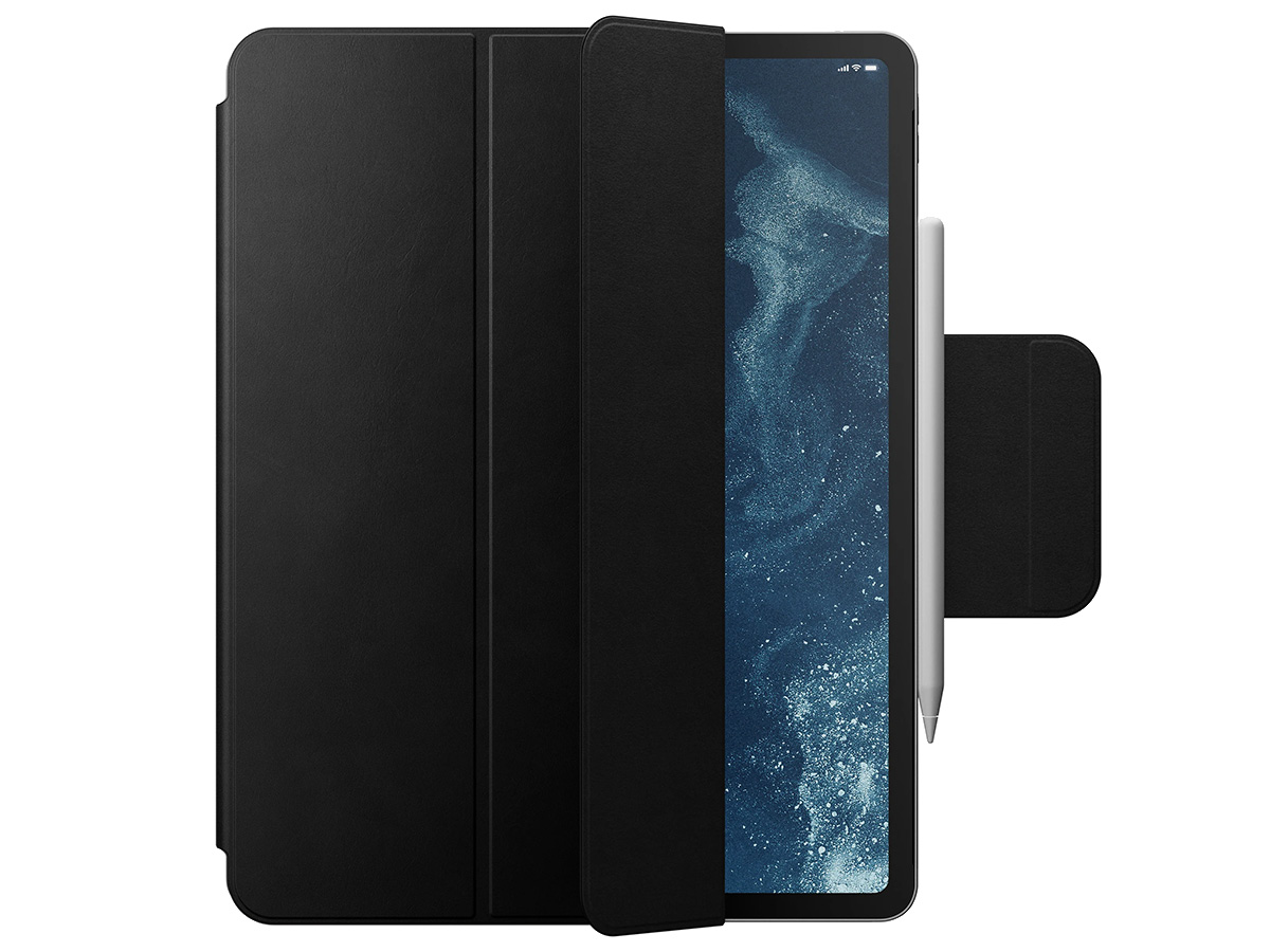 Nomad Leather Folio Plus Zwart - Leren iPad Pro 12.9 hoesje