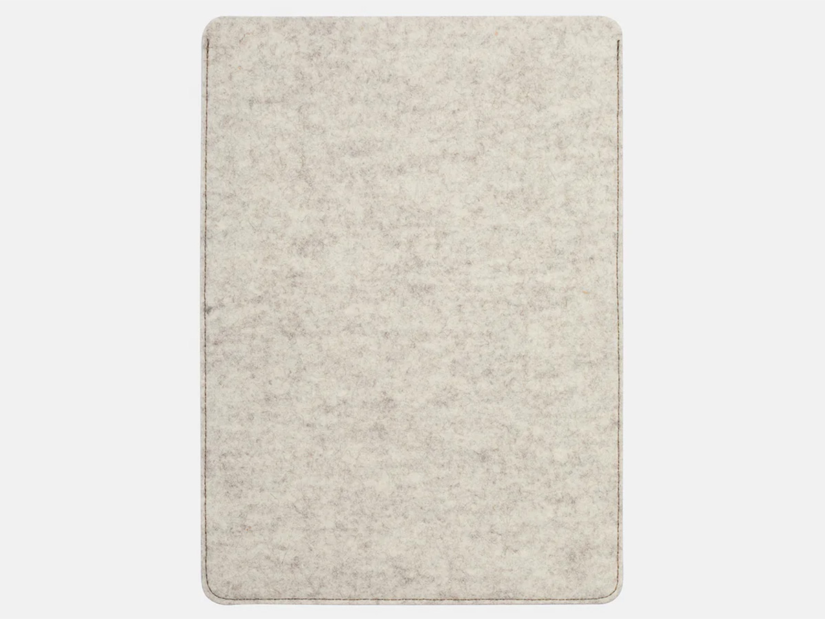 Oakywood Felt Sleeve Stone Grey - iPad Pro 12.9 Hoes