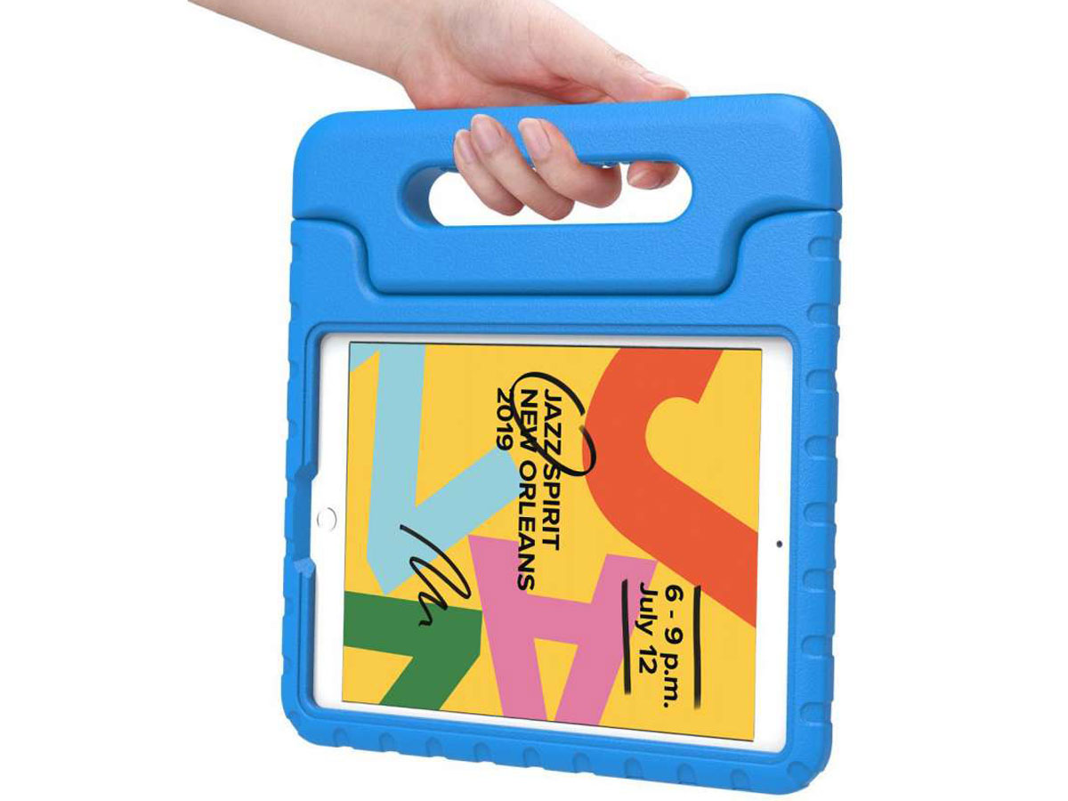 Kidsproof Kinder Case Blauw - iPad 10.2 Hoesje voor Kinderen