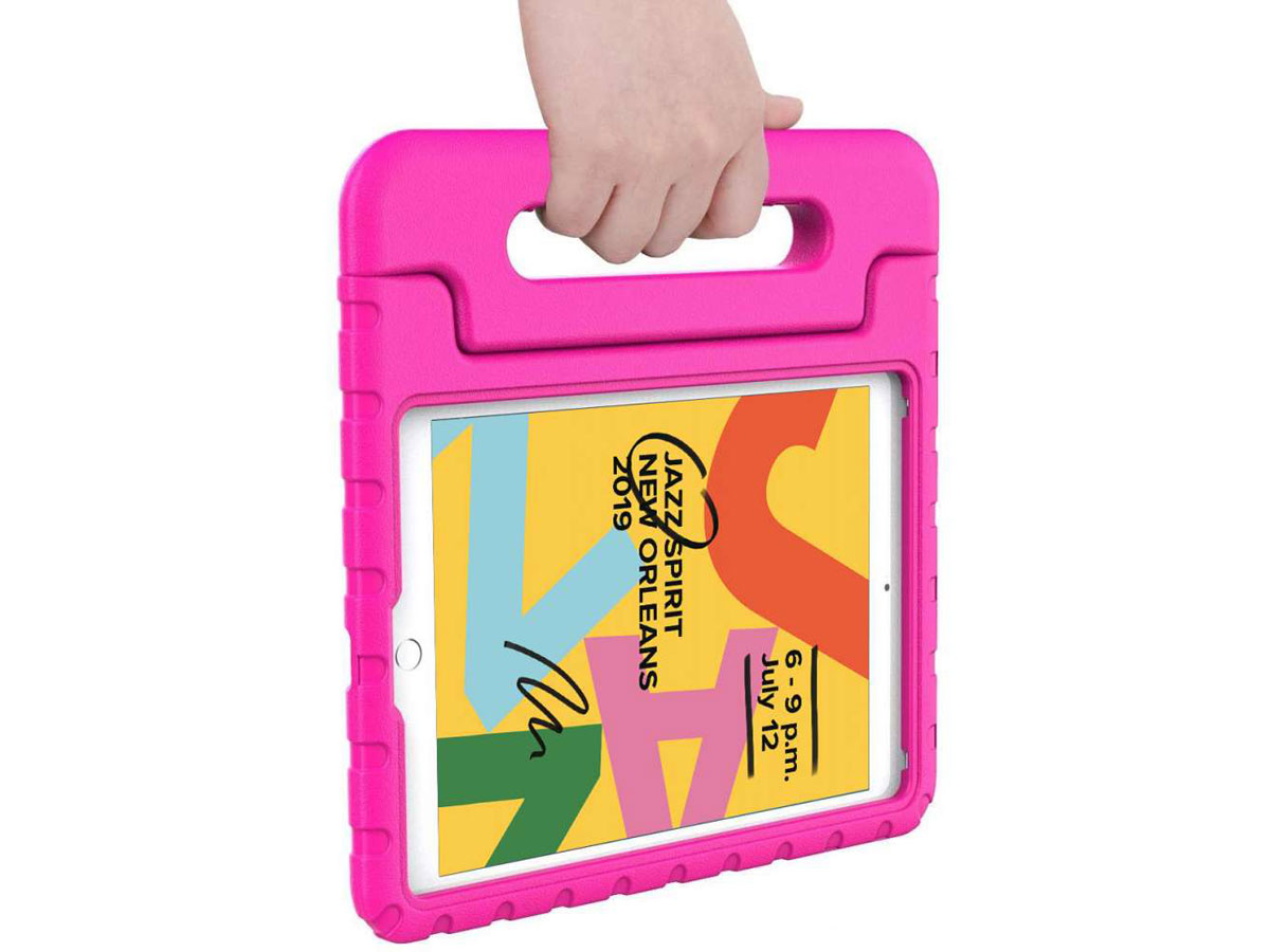 Kidsproof Kinder Case Roze - iPad 10.2 Hoesje voor Kinderen