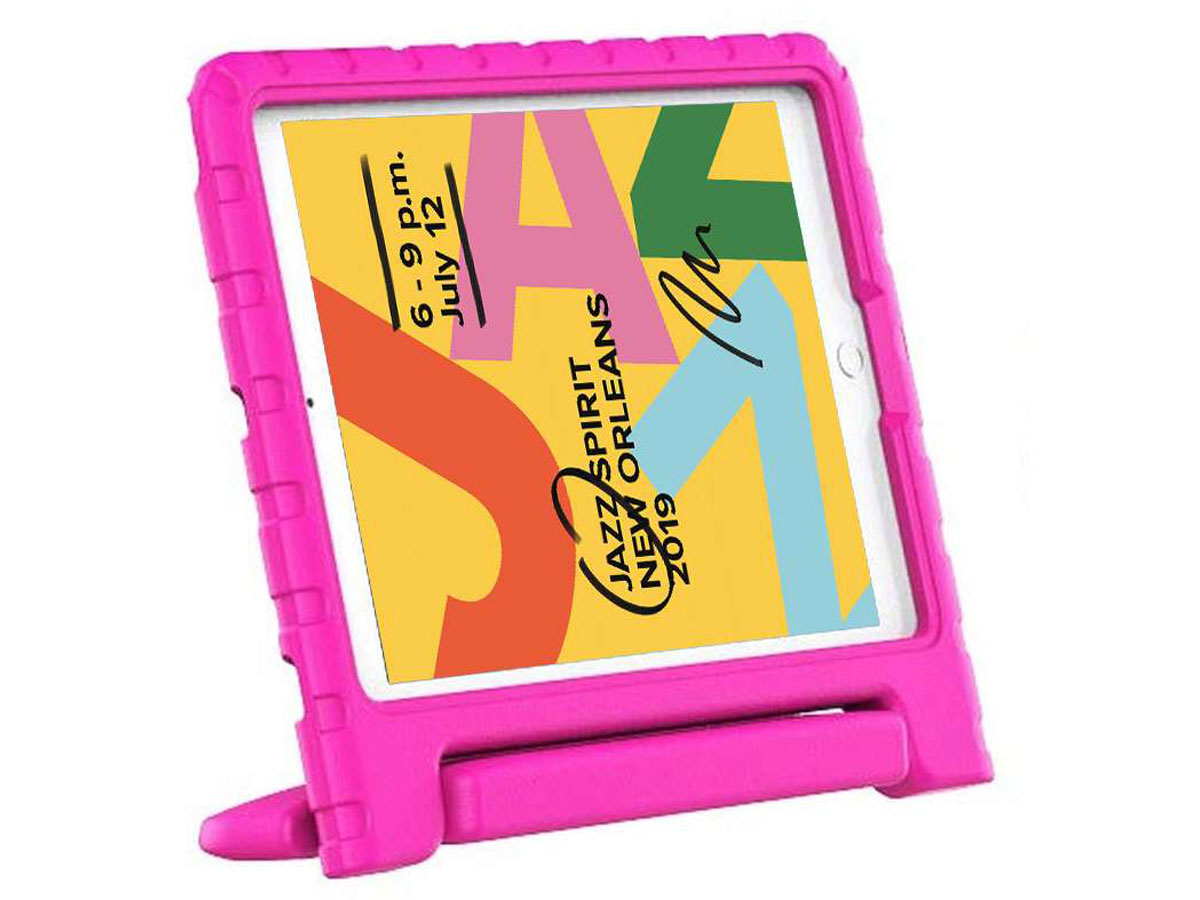 Kidsproof Kinder Case Roze - iPad 10.2 Hoesje voor Kinderen