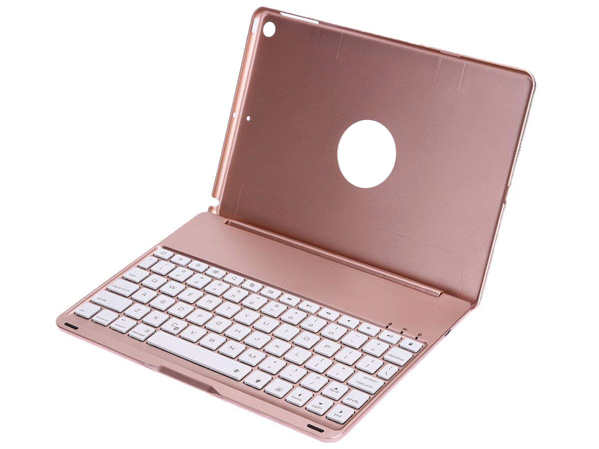 Bluetooth Toetsenbord Case Rosé - iPad 9.7 2018/2017 Hoes