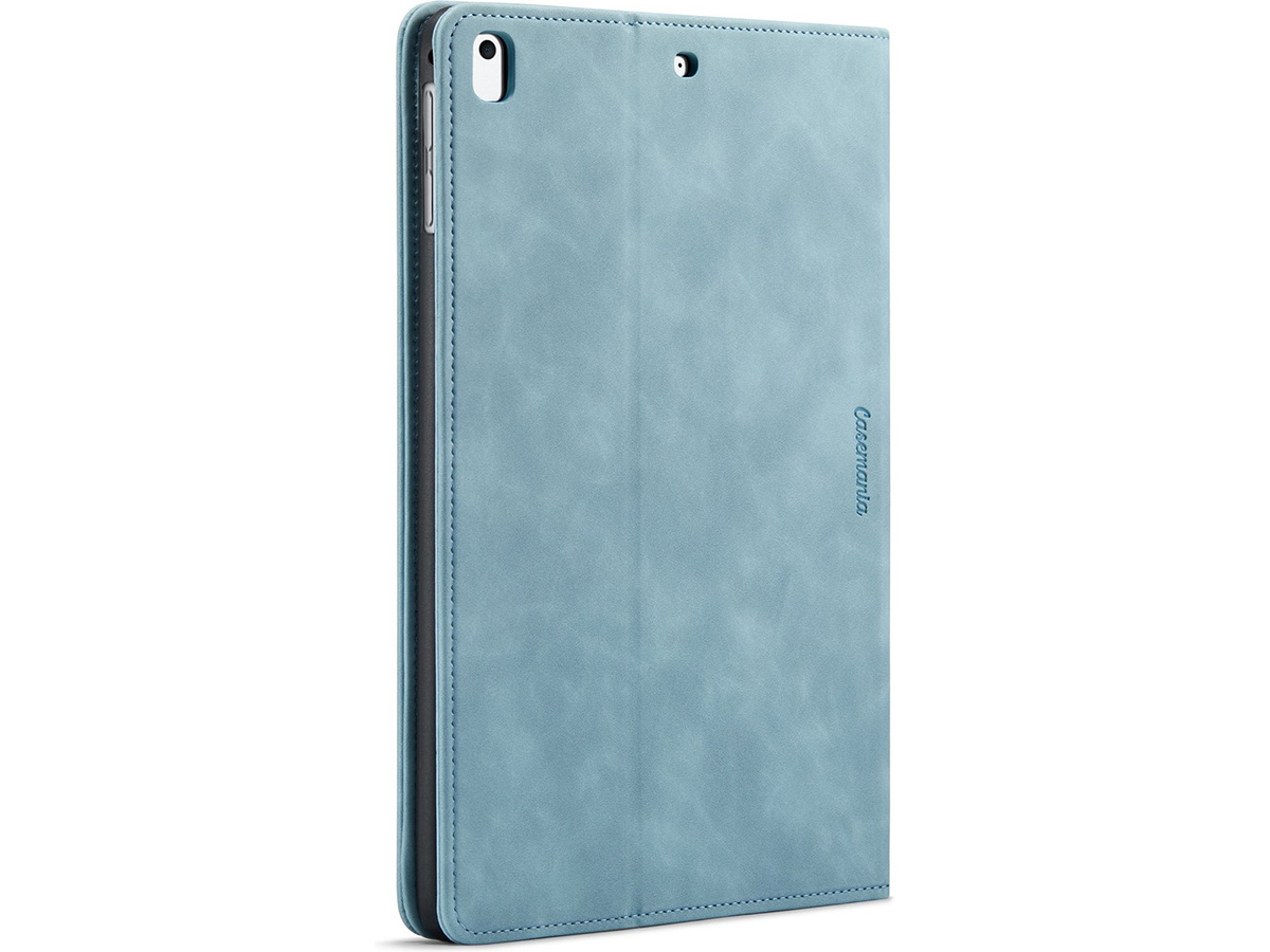 CaseMe Slim Stand Folio Case Aqua - iPad 9.7 (2017/2018) hoesje