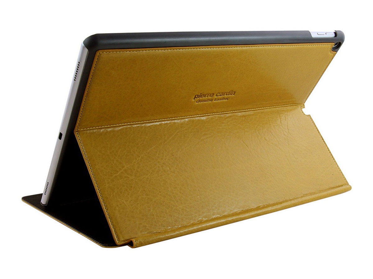Pierre Cardin Leather Case - iPad 2018/2017 Hoesje Leer