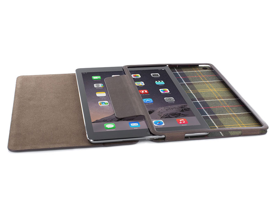 Barbour Leather Style Folio Case - iPad Air 2 Hoes