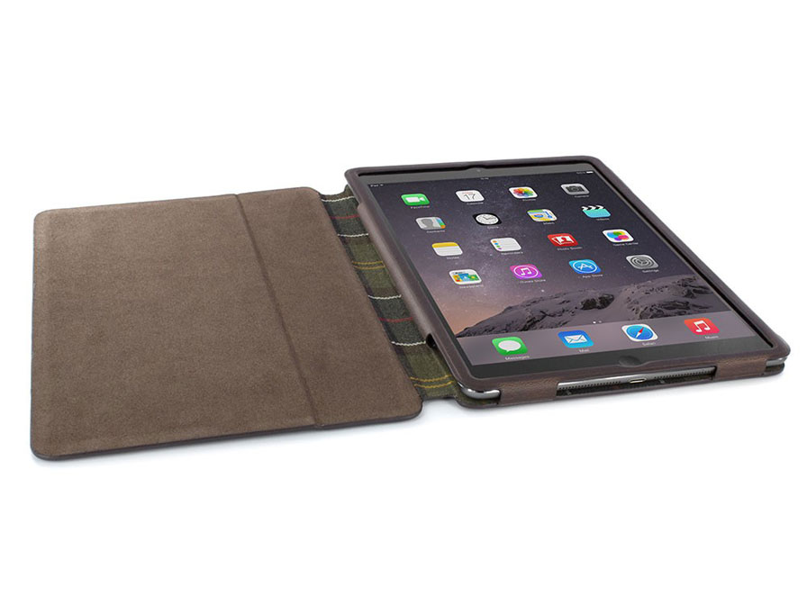 Barbour Leather Style Folio Case - iPad Air 2 Hoes