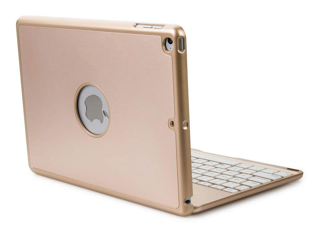 Bluetooth Toetsenbord Case Goud - iPad Air 2 / Pro 9.7 Hoesje