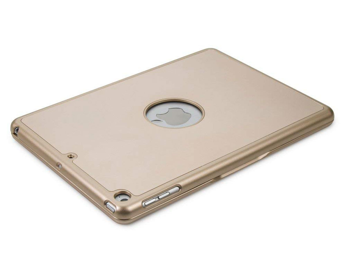 Bluetooth Toetsenbord Case Goud - iPad Air 2 / Pro 9.7 Hoesje