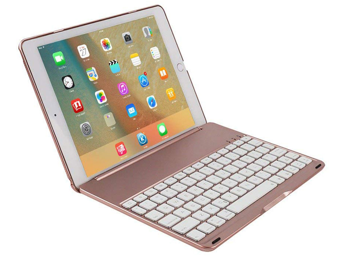 iPad 2 Pro 9.7 Toetsenbord Hoes Keyboard Case Rosé