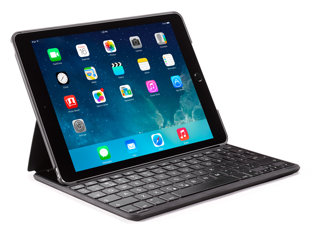 Decoded Keyboard Case Cognac Leer - iPad Air 2 Hoesje
