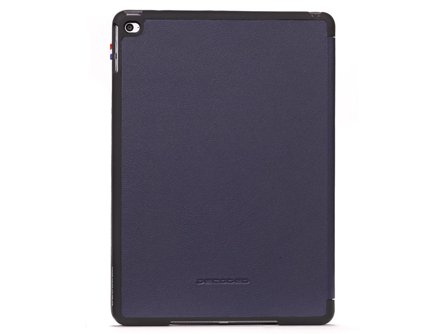 Decoded iPad Air 2 Hoesje Slim Cover Leren Case (Navy)